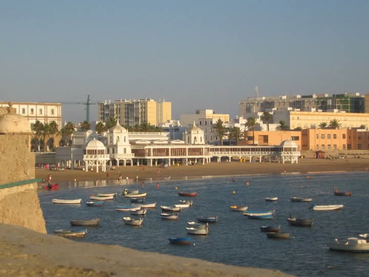 Die schönsten Strände in Cádiz: Playa de La Caleta.